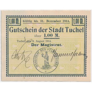 Tuchola (Tuchel), 1 Mark 1914 - Typ II