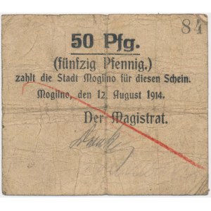 Mogilno, 50 fenig 1914 - annulliert
