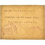 Miłosław, 1 marka 17.8.1914 - nowodruk