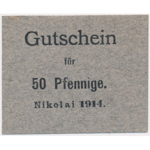 Mikolov (Nikolai), 50 fenig 1914 - newly printed