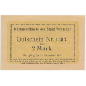 Września (Wreschen), 2 marks 1914