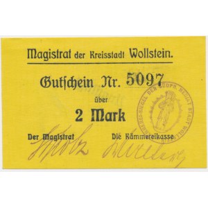 Wolsztyn (Wollstein), 2 marki 1914