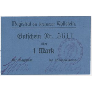 Wolsztyn (Wollstein), 1 marka 1914