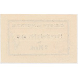 Roszków (Roschkow bei Jaratschin), 2 marki 1914