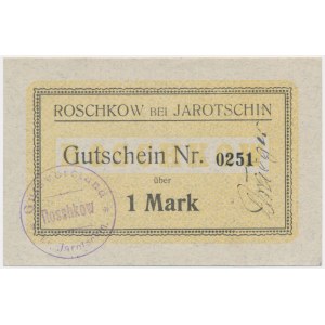 Roszków (Roschkow bei Jaratschin), 1 marka 1914