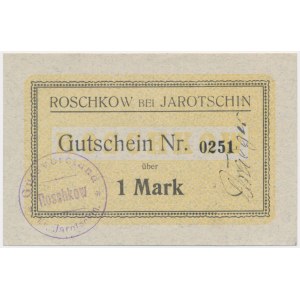 Roszkow (Roschkow bei Jaratschin), 1 mark 1914