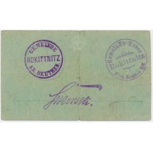 Rokietnica (Rokittnitz), 1 mark 1914