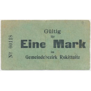 Rokietnice (Rokittnitz), 1 mark 1914
