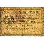 Piła (Schneidemuhl), 1 marka 1914 - druk I
