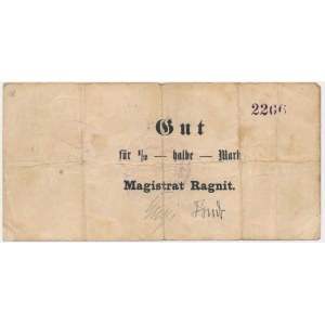 Ragneta (Ragnit), 1/2 marka 1914