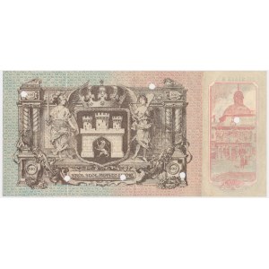 Lwów, 100 koron 1914 - blankiet seria K.k.