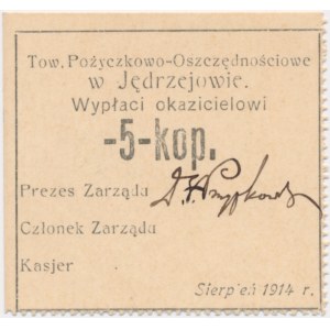 Jedrzejow, 5 kopecks 1914 - unlisted