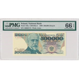 500,000 PLN 1990 - A - PMG 66 EPQ