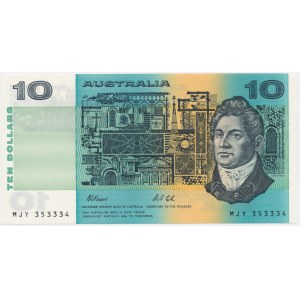 Australien, $10 (1974-91) - schöne Seriennummer