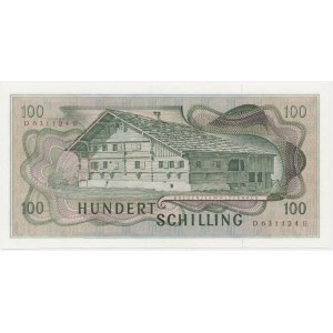 Austria, 100 szylingów 1969