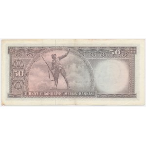 Türkei, 50 Lira 1970