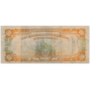 USA, Goldsiegel, $10 1922 - Speelman &amp; White -.