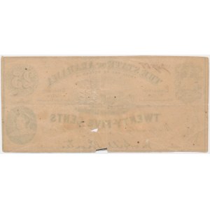 USA, Konföderierte Staaten von Amerika, Alabama, $25 1863