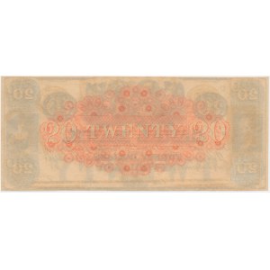 USA, Confederate States America, New Orleans, 20 Dollars 18.. - C -
