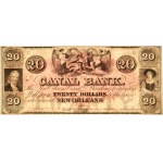 USA, Confederate States America, New Orleans, 20 Dollars 18.. - C -