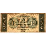 USA, Konföderierte Staaten von Amerika, New Orleans, $5 18. - B -