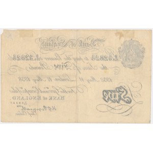 Wielka Brytania, 5 funtów 1938