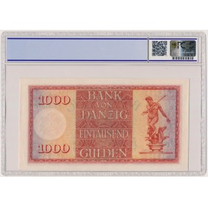 Danzig, 1.000 Gulden 1924 - PCGS 65 EPQ