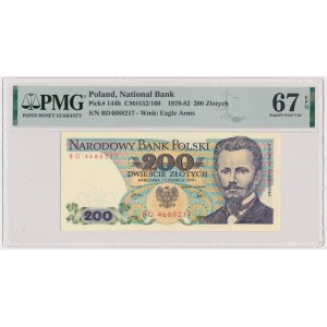 200 złotych 1979 - BD - PMG 67 EPQ