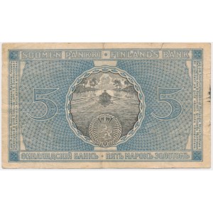 Finnland, 5 Mark 1909 (1918)