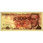 100 Zloty 1979 - MODELL - EU 0000000 - Nr.2789 -.
