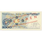1.000 złotych 1982 - WZÓR - DC 0000000 - No.0023 - niski numer