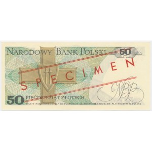 50 złotych 1988 - WZÓR - GB 0000000 - No.0986 -