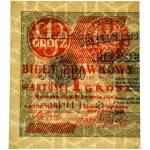 1 grosz 1924 - AF ❉ - lewa połowa -