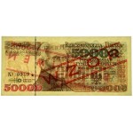 50,000 zloty 1993 - MODEL - A 0000000 - No.0949 -.
