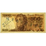 500 Zloty 1974 - MODELL - K 0000000 - Nr.1843 -.