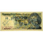 1.000 złotych 1975 - WZÓR - A 0000000 - No. 1285 -