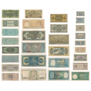 Grecja, zestaw banknotów (29 szt.)
