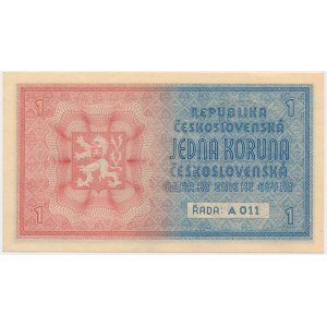 Bohemia and Moravia, 1 Koruna (1939)