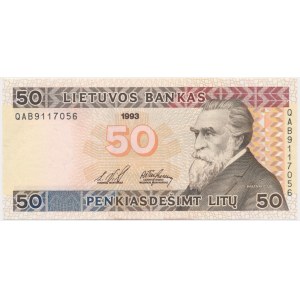 Lithuania, 50 Litu 1993