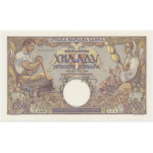 Serbien, 1.000 Dinar 1942