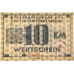 Winterhilfe für die deutsche Bevölkerung, 10 Mark 1941/42 - A -