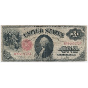 USA, Red Seal, 1 Dollar 1917 - Speelman & White -