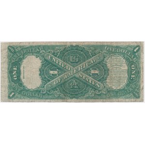 USA, Red Seal, 1 dolar 1917 - Speelman & White -