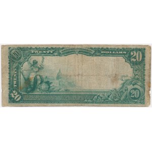 USA, Blue Seal, 20 Dollars 1920 - Elliot & Burke -