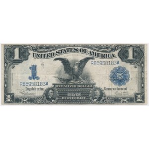 USA, Silver Certificate, 1 dolar 1899 - Speelman & White -