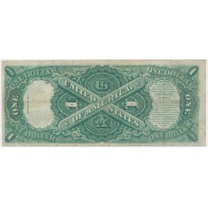 USA, Red Seal, 1 dolar 1917 - Elliot & White -