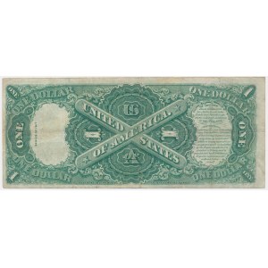 USA, Rotes Siegel, $1 1917 - Elliot &amp; White -.