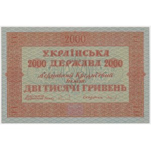 Ukraina, 2.000 hrywien 1918 - A - PIĘKNE