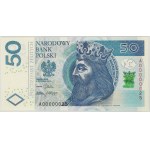 50 złotych 2012 - AO00000025 - niski numer - ciekawostka