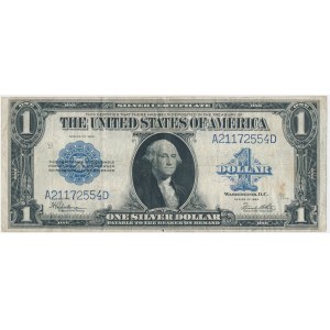 USA, Silver Certificate, 1 dolar 1923 - Speelman & White -